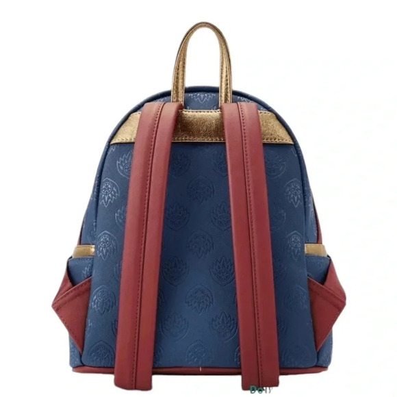 LOUNGEFLY GUARDIANS OF THE GALAXY VOL. 3 RAVAGER BADGE MINI BACKPACK NWT - Picture 3 of 7